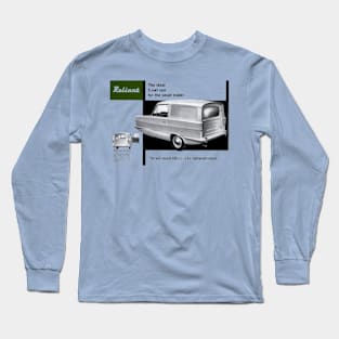 RELIANT 5CWT THREE WHEELED VAN - advert Long Sleeve T-Shirt